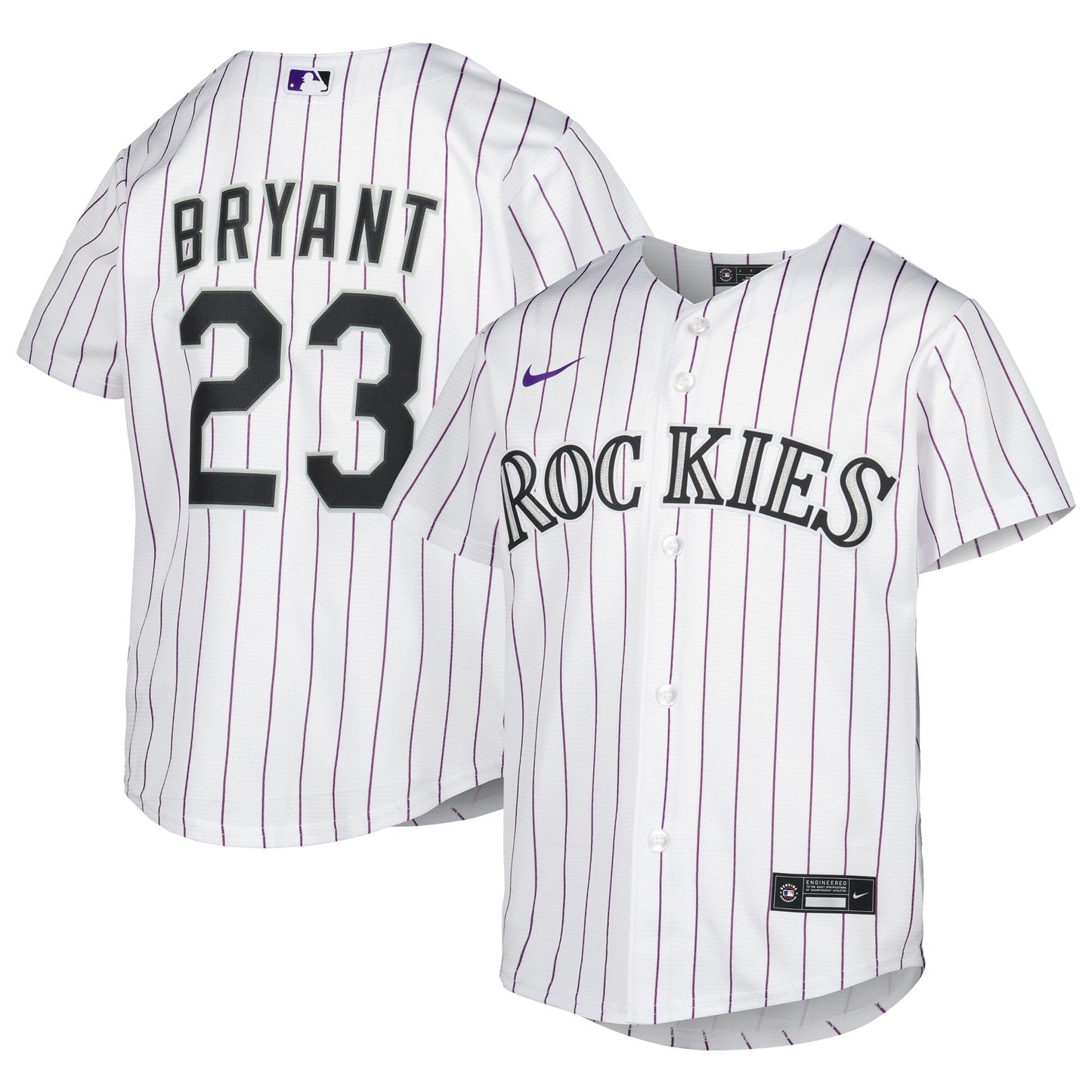 Kris Bryant Colorado Rockies Nike Youth Alternate Replica Player Jersey - White