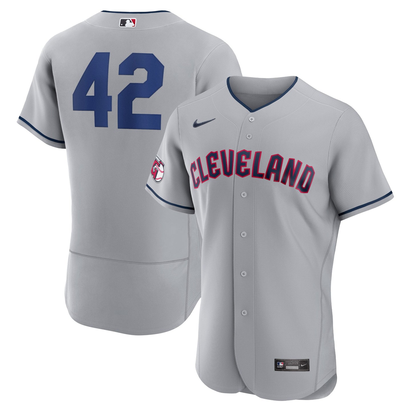 Cleveland Guardians Nike 2023 Jackie Robinson Day Authentic Jersey - Gray