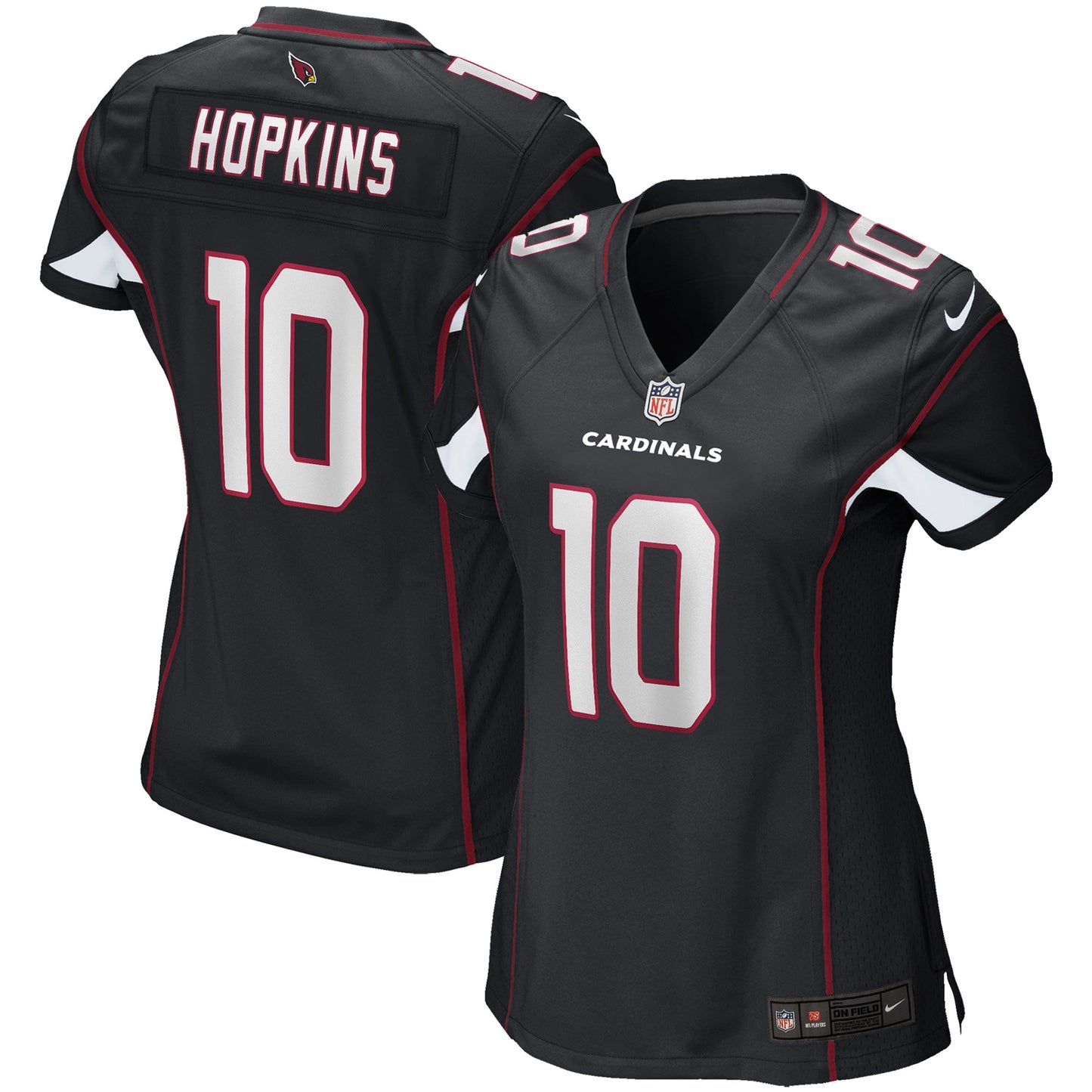DeAndre Hopkins Arizona Cardinals Nike Women's Game Jersey - Black