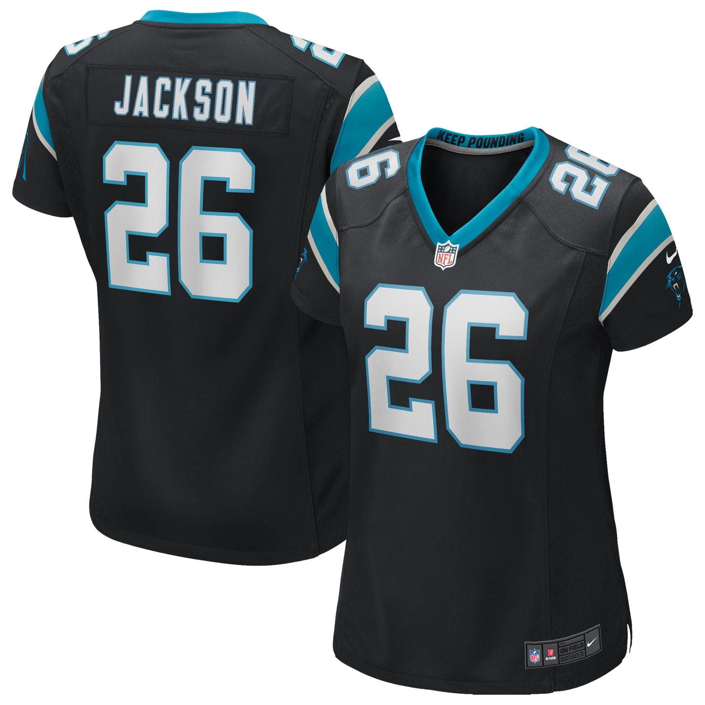 Donte Jackson Carolina Panthers Nike Women's Game Jersey - Black